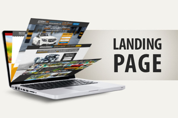 landing page